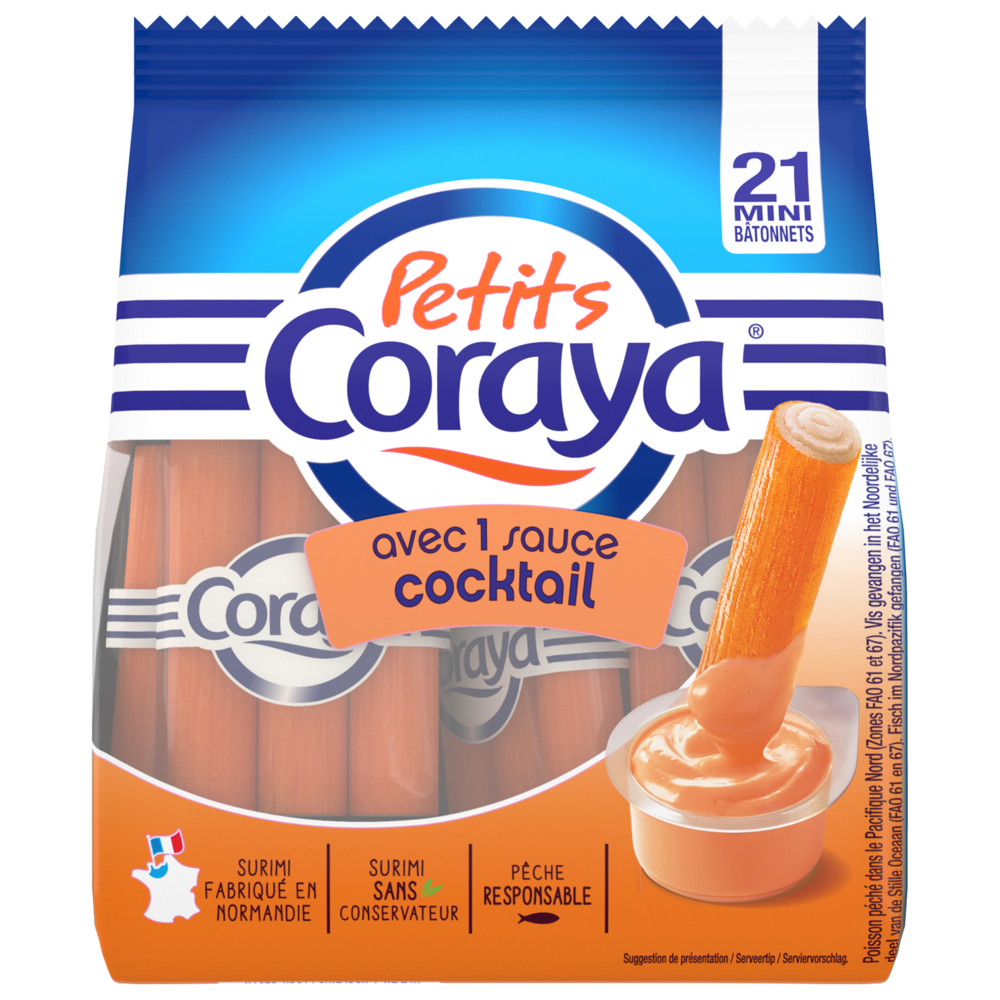 Petits Coraya sauce cocktail